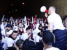 Fanouci Slavie vykvaj v Letenskm tunelu, ne budou pokraovat na nedalek...