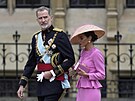 panlský král Felipe VI. a královna Letizia na korunovaci britského krále...