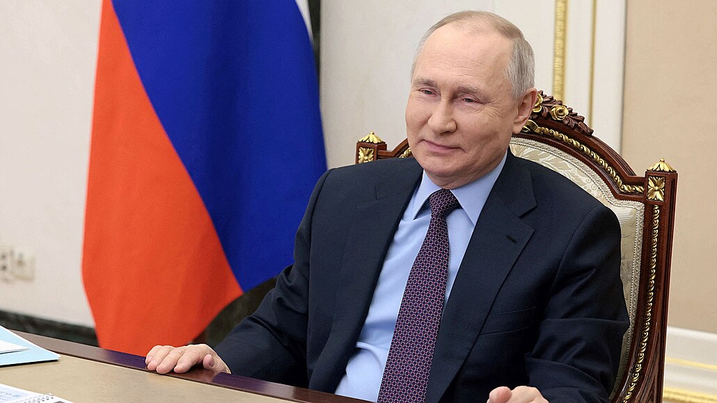 Ruský prezident Vladimir Putin (1. bezna 2023)