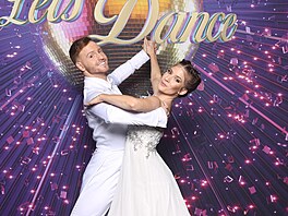 Jana Kovalíková a Vilém ír v tanení show Lets Dance (Bratislava, 26. bezna...