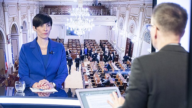 Dne�n�m hostem po�adu Rozst�el je Mark�ta Pekarov� Adamov� (TOP 09), p�edsedkyn� Poslaneck� sn�movny P�R.