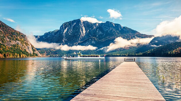 Altausseer see je jedno z nejkrsnjch jezer v Soln komoe.