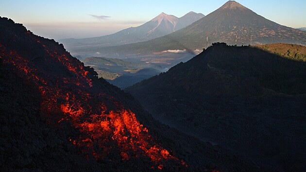 Guatemalaje zkrtka zem vulkn. Prv sopky zde uruj kadodenn ivot tamn fauny i flory.