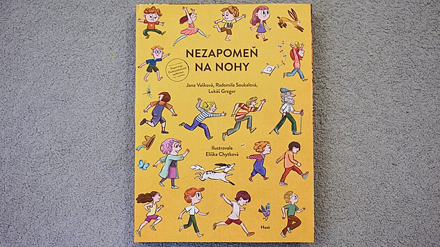 Novou ilustrovanou knihu Nezapomeň na nohy doporučuje i Česká podiatrická společnost. (květen 2023)