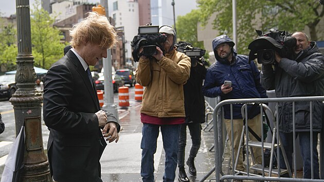 Ed Sheeran se chyst vypovdat u soudu