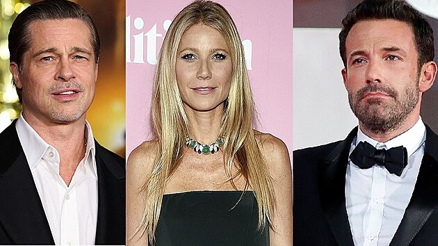 Gwyneth Paltrowov, Brad Pitt, Ben Affleck