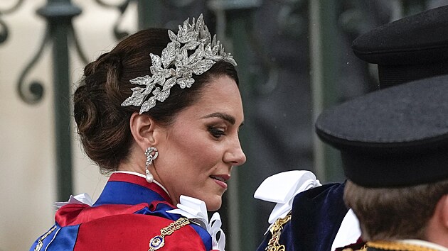 Princezna Kate na korunovaci britskho krle Karla III. (Londn, 6. kvtna 2023)