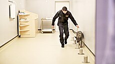 Slavnostní otevení nové budovy pro provádní metody pachové identifikace,...