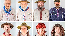 Fotograf MF DNES Martin Veselý zachytil n�kolik generací skaut�. Od t�íletého...