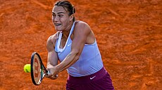Aryna Sabalenková ve finále turnaje v Madridu