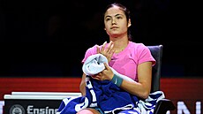 Zadumaná britská tenistka Emma Raducanuová