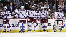 Zklamaní hrái New York Rangers.