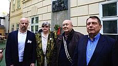 Pond�lní akce na St�eleckém ostrov� se zú�astnil  p�edseda �SSD Ji�í Paroubek...