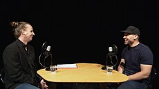 Rostislav Olesz bhem rozhovoru pro podcast Z voleje.