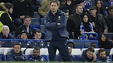 Frank Lampard, trenér fotbalist� Chelsea, b�hem duelu na Arsenalu.