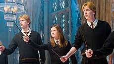 Sourozenci Weasleyovi v pátém díle nazvaném Harry Potter a Fénixv ád (2007).