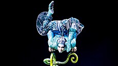 Kanadský novocirkusový soubor Cirque du Soleil pivezl do Prahy svou show Ovo...
