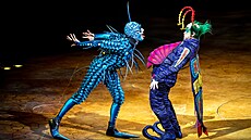 Kanadský novocirkusový soubor Cirque du Soleil pivezl do Prahy svou show Ovo...