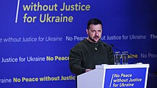 Ukrajinský prezident Volodymyr Zelenskyj na návštěvě Nizozemska (4. května 2023)