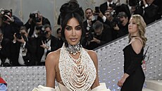 Kim Kardashianová na Met Gala (New York, 1. kvtna 2023)