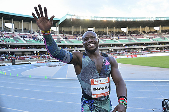 Keský sprinter Ferdinand Omanyala.