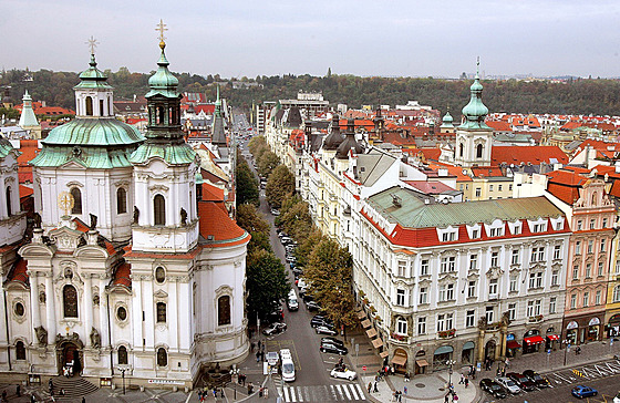Paíská ulice na Starém Mst v Praze