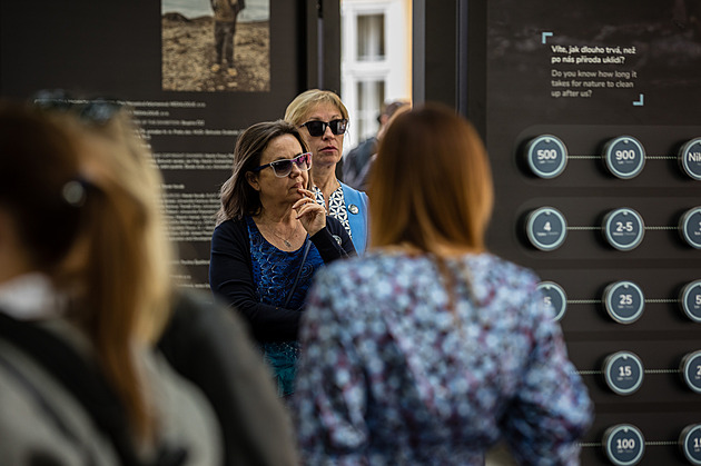 Výstava o civilizaci: V sílu přírody věříme, ale šokuje zpupnost lidí, zaznělo