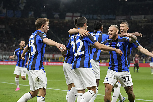 AC Milán - Inter 0:2, derby rozhodly rychlé góly, vítěz si vedení pohlídal