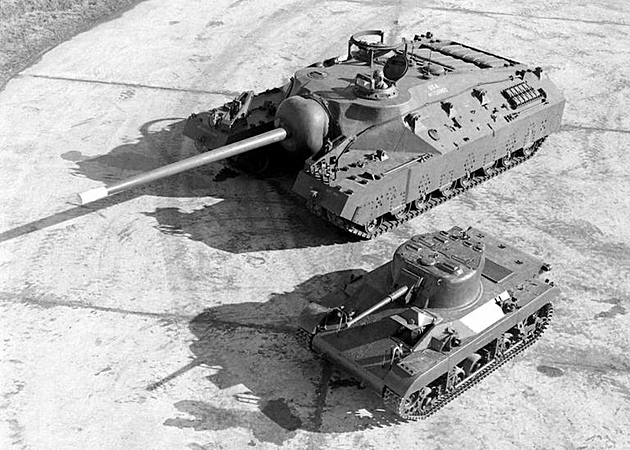 Americký supertěžký tank a další monstra. Sběrový referent Hujer by jásal