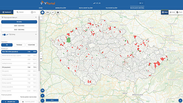 Máte problém se signálem operátorů? Úřední web ukáže proč