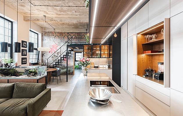 Útulný loft vám vyrazí dech, najdete tu i paludárium a další vychytávky