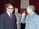 éf americké diplomacie Henry Kissinger na návtv Pekingu. Uprosted ínský...