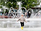 Od pondl je ve zrekonstruovanm parku na Moravskm nmst v centru Brna v...