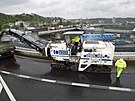 Odstartovala dalí fáze opravy Barrandovského mostu v Praze. idii musí...