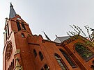 ervený kostel na tíd Svobody v Olomouci slouil tamní Vdecké knihovn jako...