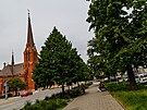 ervený kostel na tíd Svobody v Olomouci slouil tamní Vdecké knihovn jako...