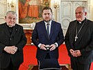 V Arcibiskupském paláci v Olomouci se konala slavnostní prezentace pamtní...