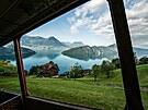 Lucernské jezero tvoí náramnou kulisu výletu na Rigi.