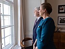 Prezident Petr Pavel se v Kodani setkal s dánskou premiérkou Mette...