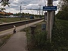 Pkladem zanedbanho msta na okraji metropole je okol vlakov stanice Praha...