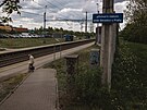 Pkladem zanedbanho msta na okraji metropole je okol vlakov stanice Praha...