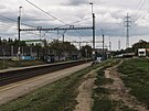 Pkladem zanedbanho msta na okraji metropole je okol vlakov stanice Praha...