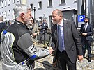 Zaínají bavorsko-eské týdny pátelství. eský prezident Petr Pavel se zdraví...