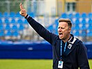 FK Ústí nad Labem - Viktoria ikov, zápas eské fotbalové ligy. Vít Raszyk,...