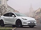 Tesla Model Y Performance vyrobená v továrn v Berlín