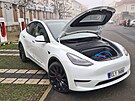 Tesla Model Y Performance vyrobená v továrn v Berlín