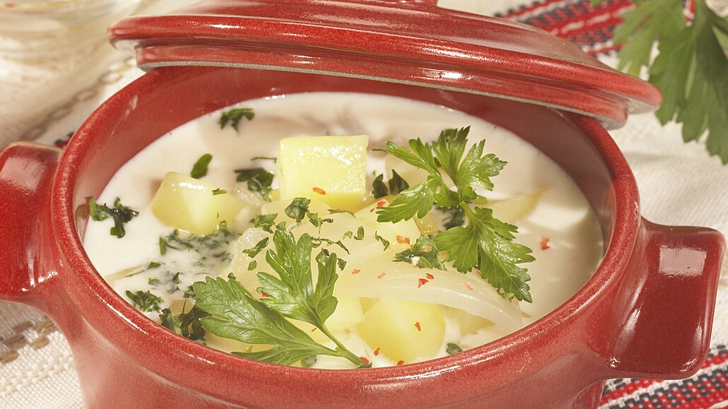 Demikát-polévka z brynzy
