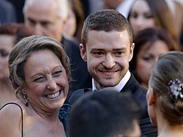 Justin Timberlake a jeho matka Lynn Harlessová