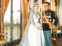 Svatební aty hereky Grace Kelly, v nich se 19. dubna 1956 vdala za monackého...
