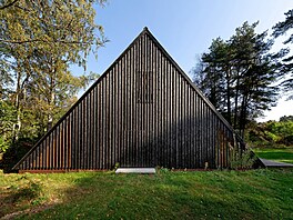 Za projektem lesní vilky stojí tallinská architektonická kancelá Eek & Mutso,...